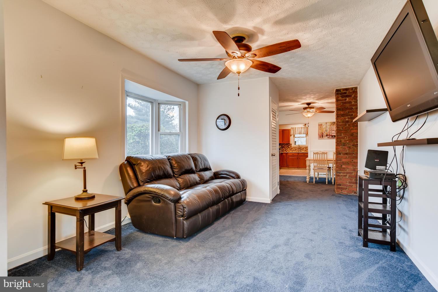 Living Room open to dining and kitchen