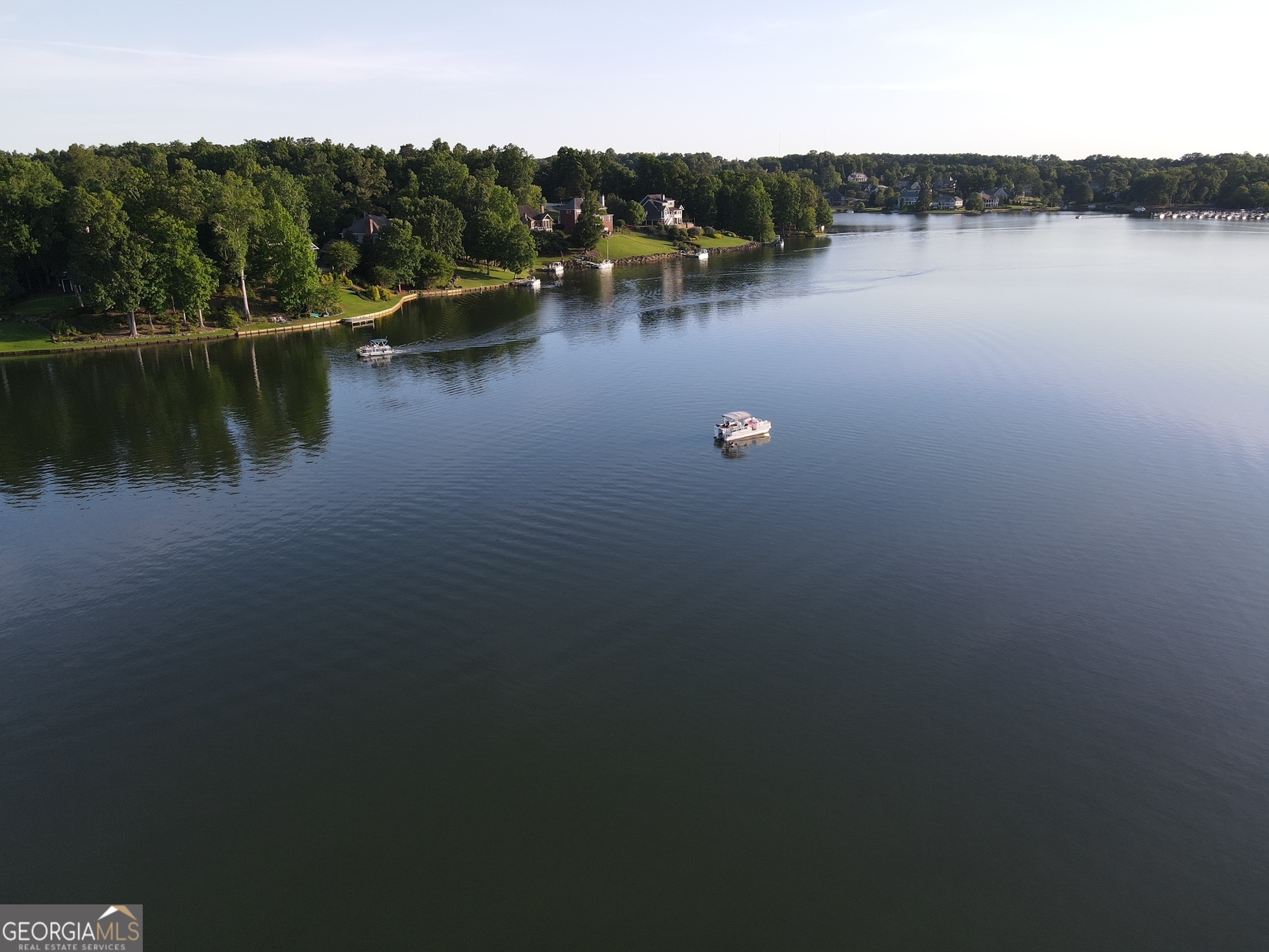 158 Snug Harbor Place Newnan, GA 30263 - Photo 94 of 94 a view of a lake with houses in outdoor space