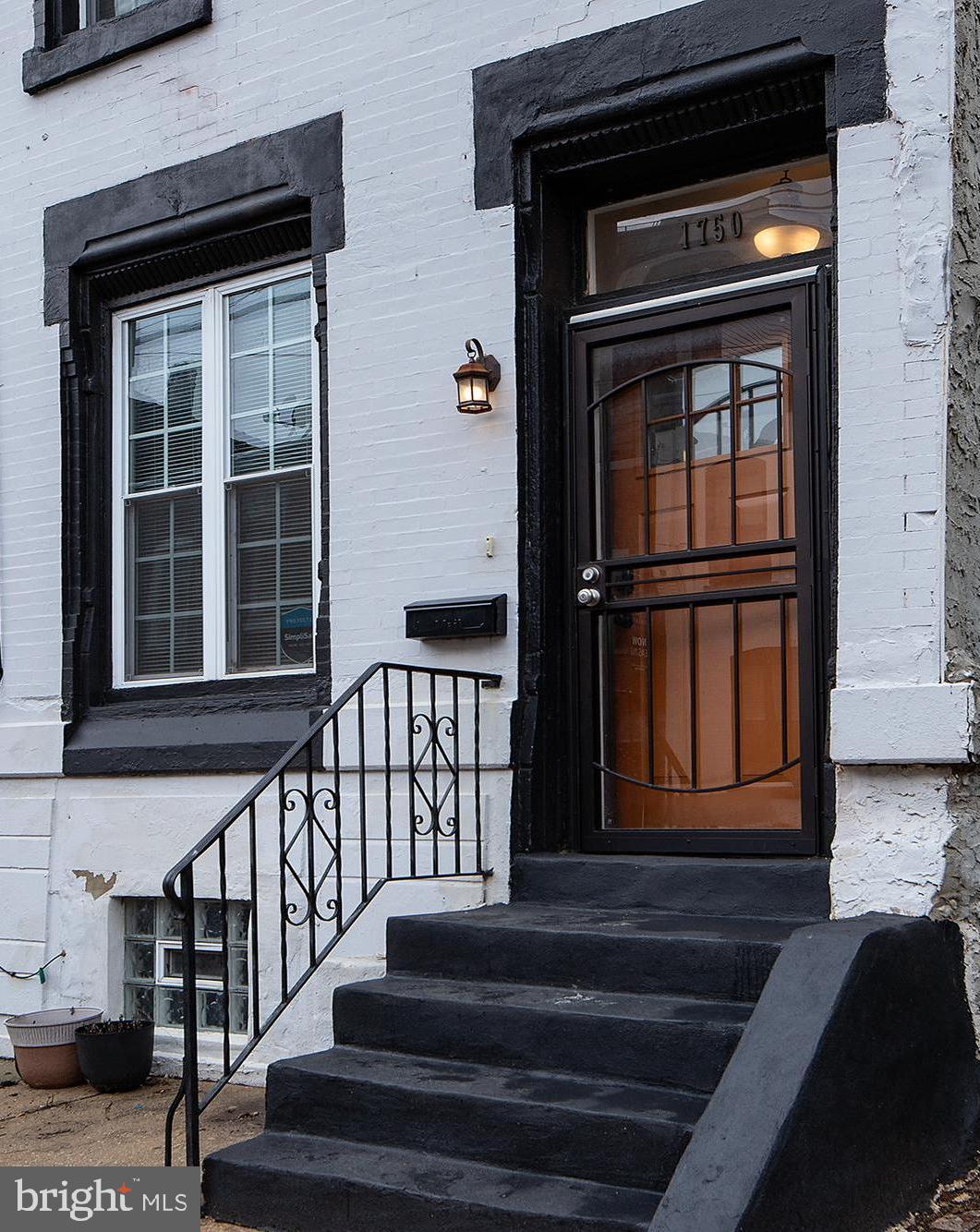 a view of front door