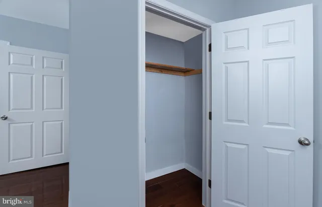 a view of front door