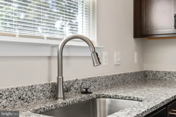 a close view of sink and tap