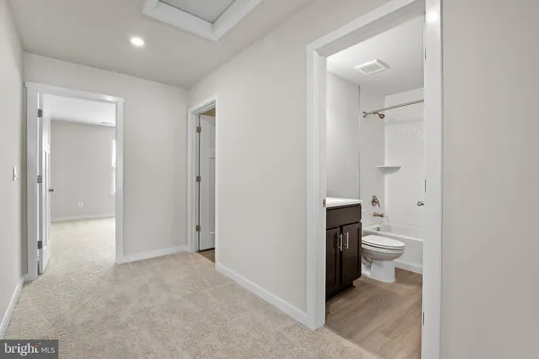 a bathroom with a toilet sink and a shower