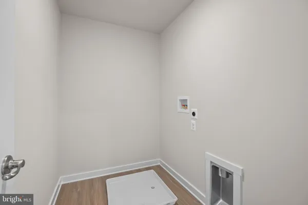 a view of a room with closet