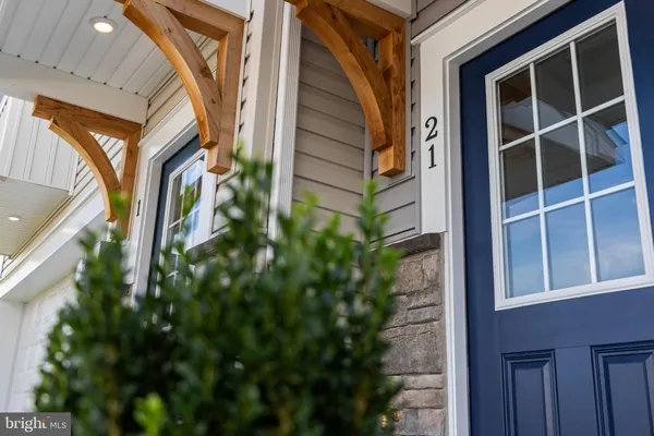 a view of front door