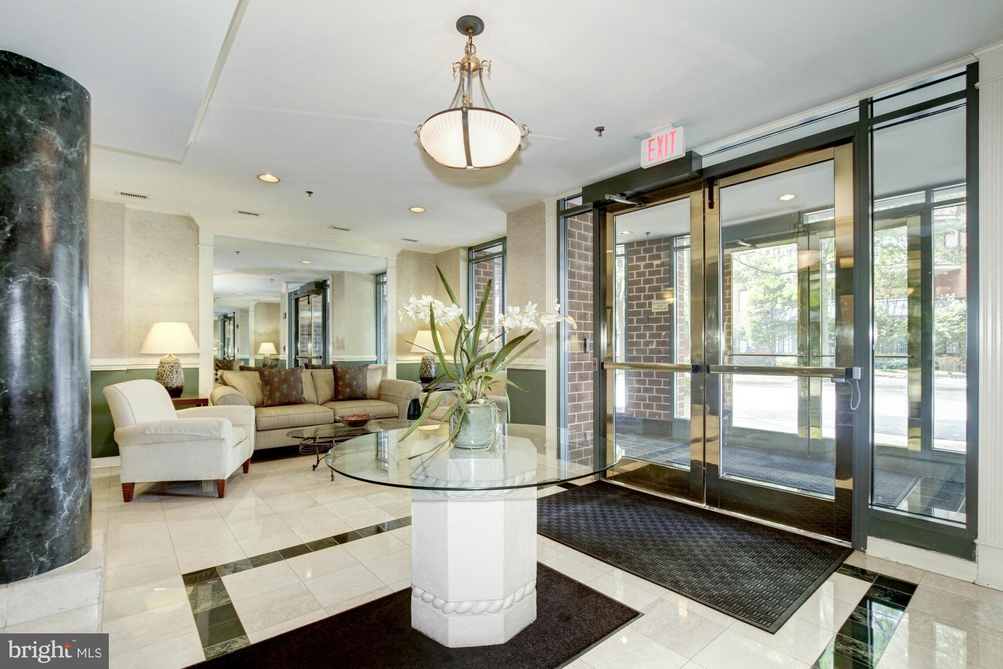 1045 North Utah Street, Unit 2105 Arlington, VA 22201 - Photo 10 of 15 Building Lobby