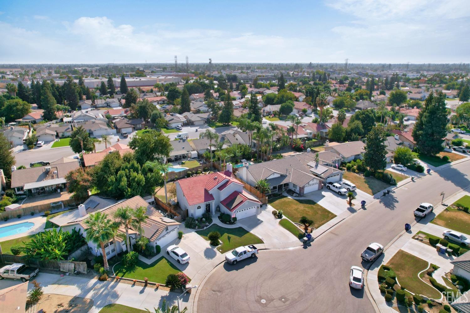 Undisclosed Address Bakersfield, CA 93312 - Photo 28 of 29 an aerial view of a city with lots of residential buildings