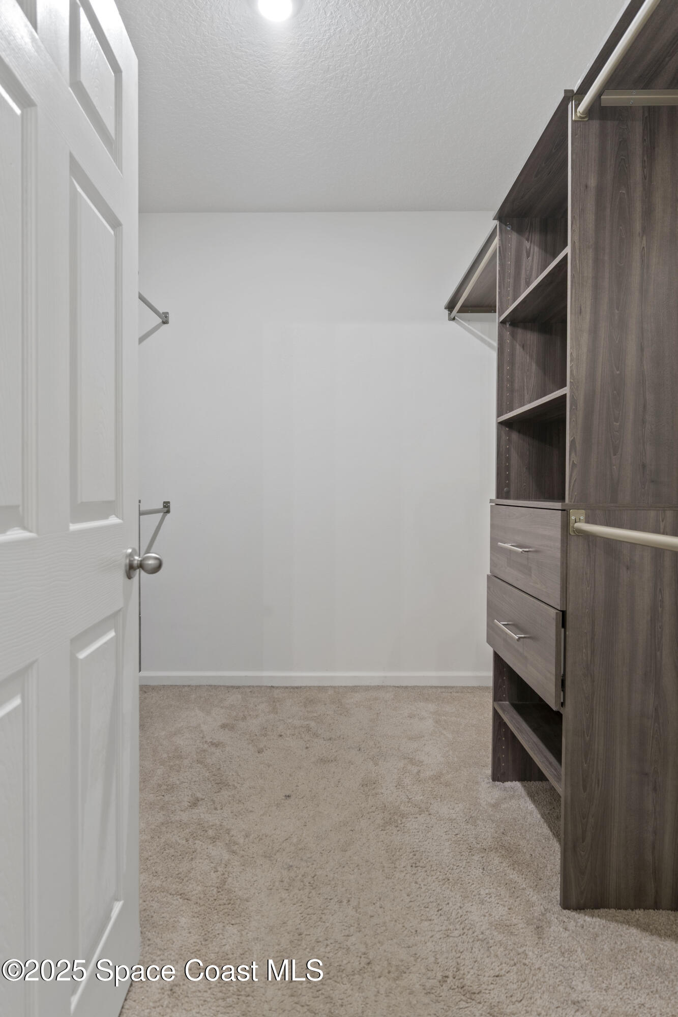 310 Forest Trace Circle Titusville, FL 32780 - Photo 19 of 36 a view of walk in closet with empty racks