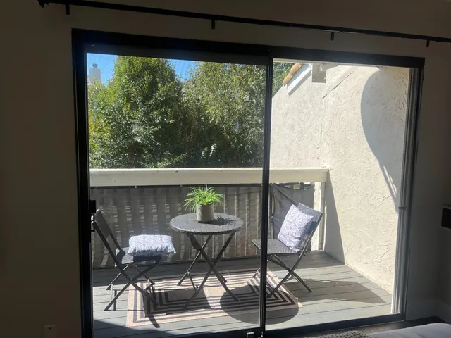 a view of a house with a patio