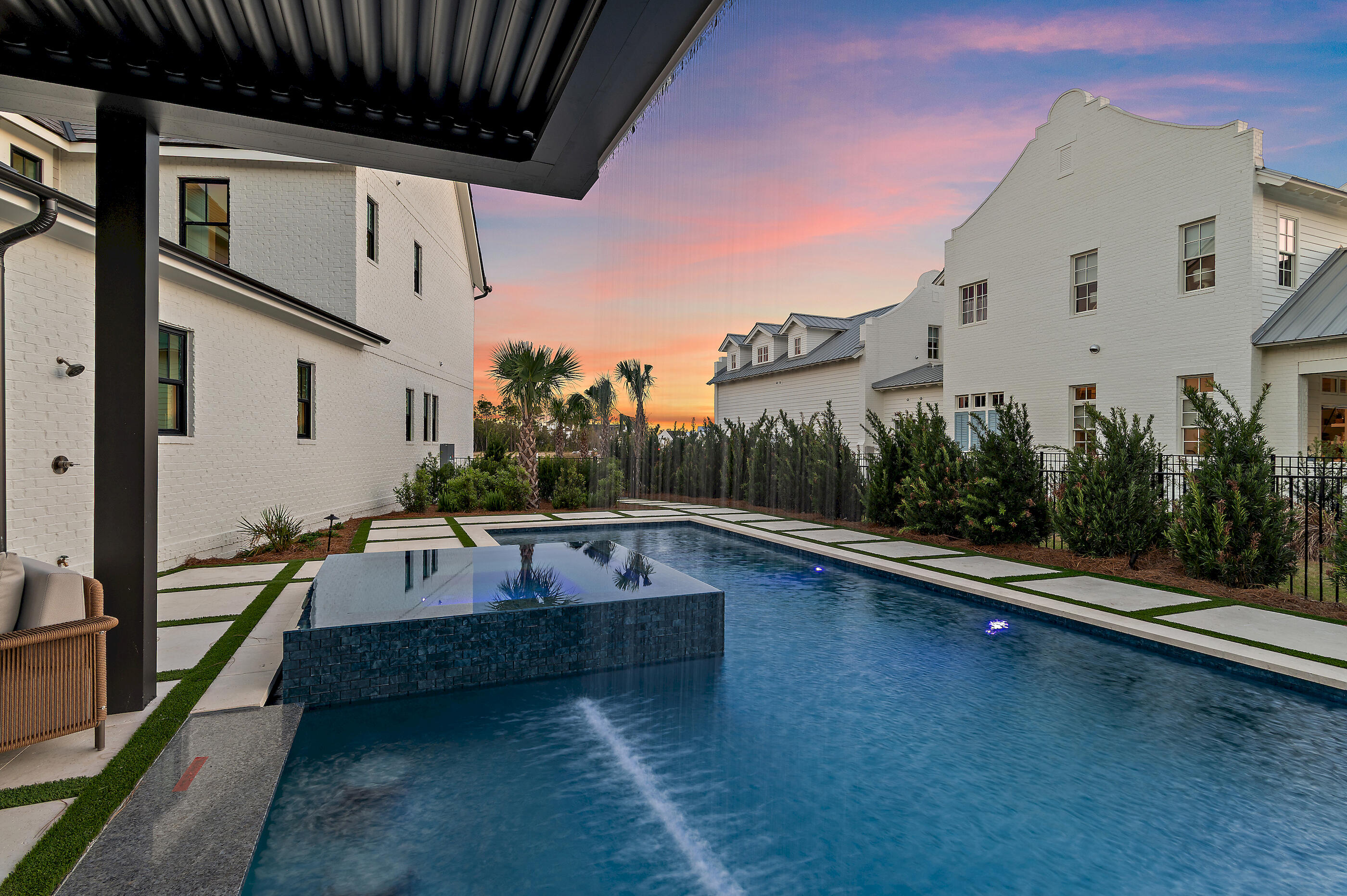 49 Sundew Pl Inlet Beach Inlet Beach, FL 32461 - Photo 107 of 108 a view of balcony with couch and wooden fence