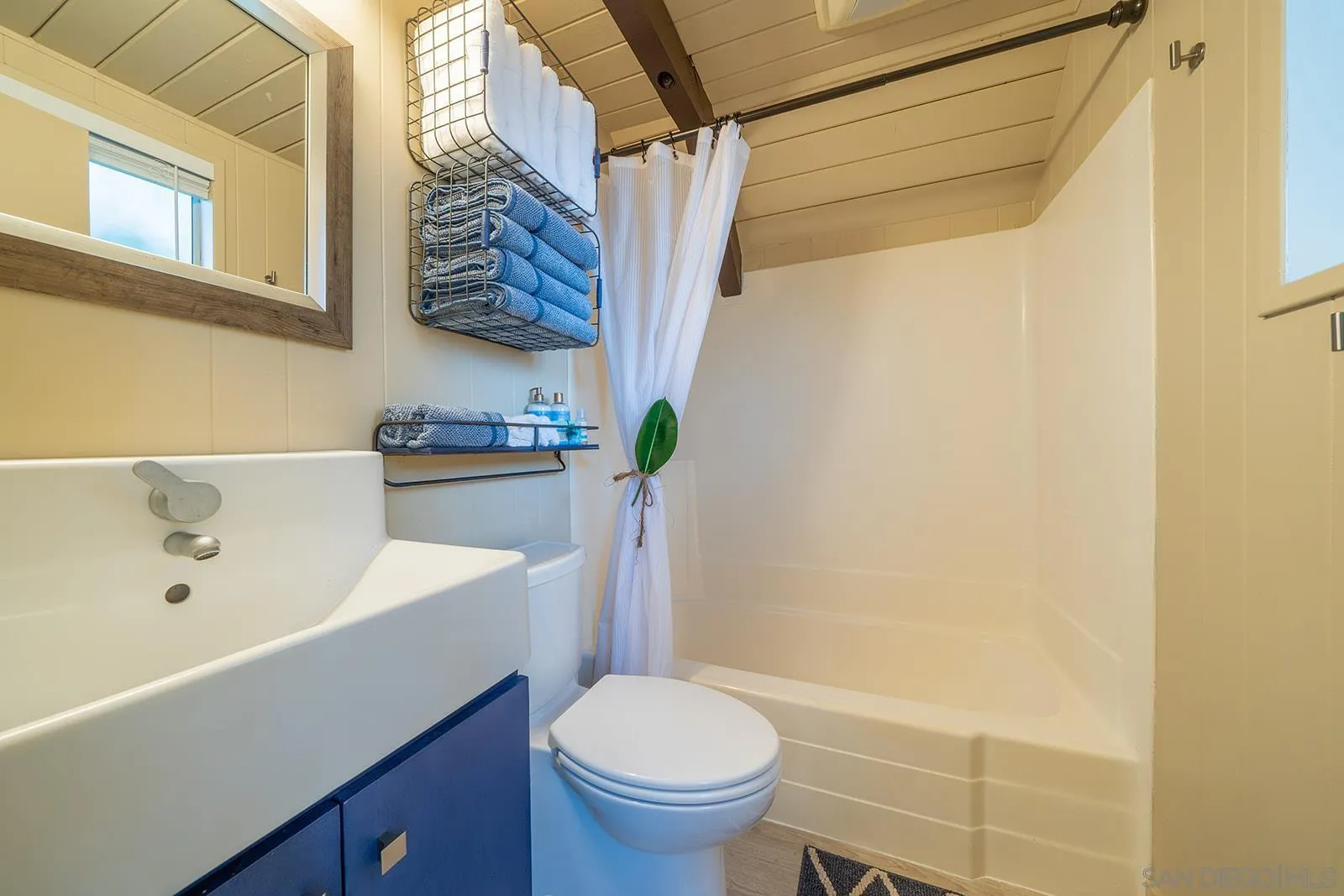 843 Neptune Avenue Encinitas, CA 92024 - Photo 19 of 49 a bathroom with a sink a toilet and shower