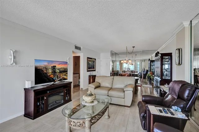 a view of a balcony with an ocean view