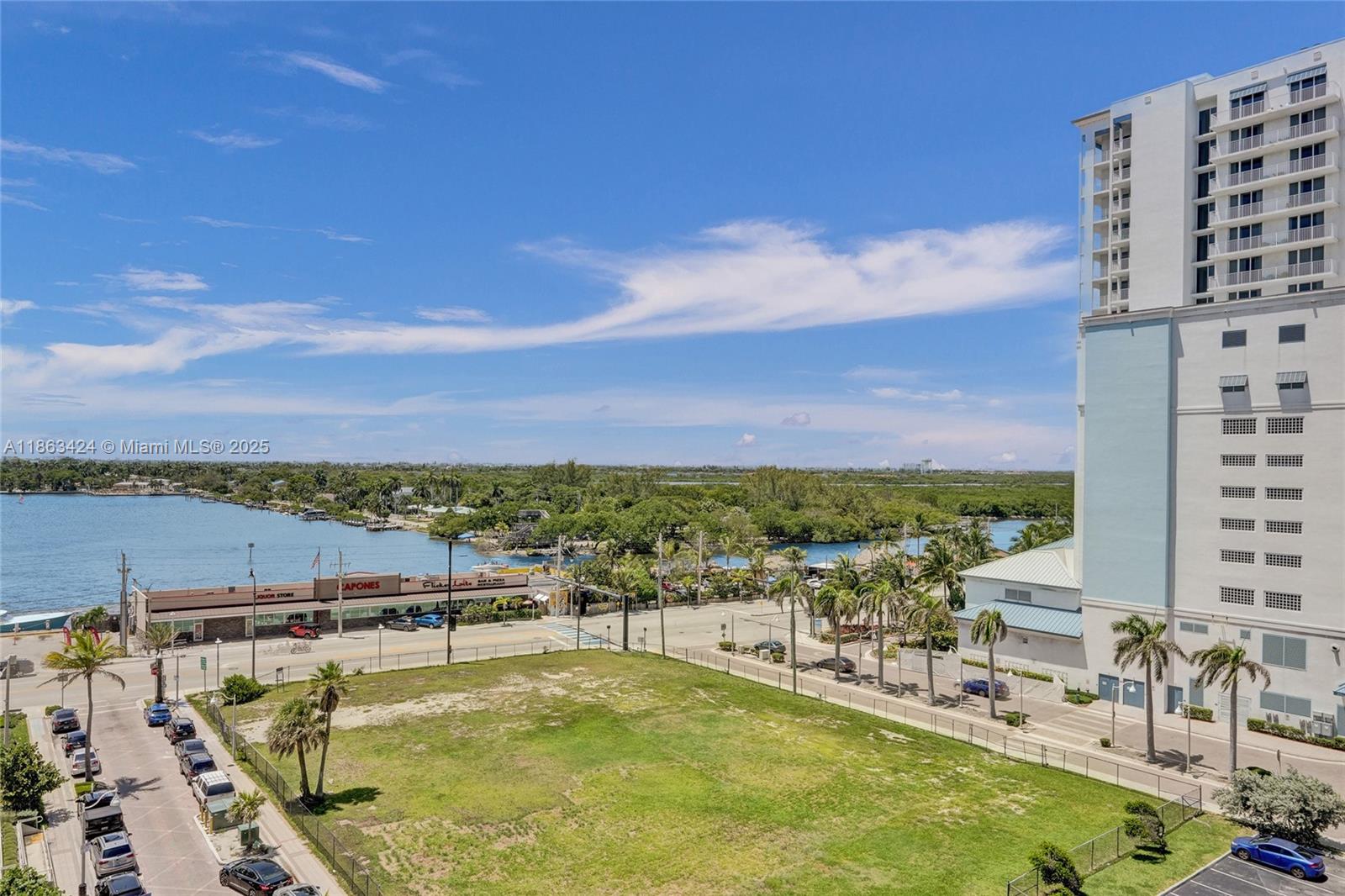 322 Buchanan Street, Unit 810 Hollywood, FL 33019 - Photo 27 of 46 a view of a swimming pool with an outdoor seating