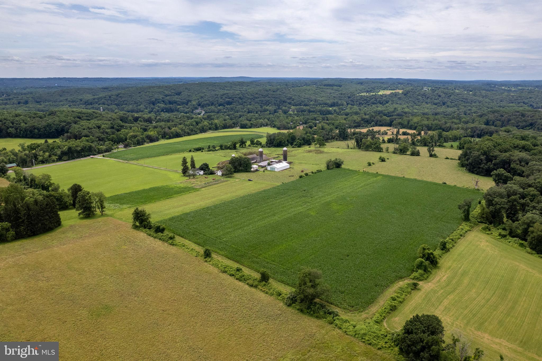 960 Sergeantsville Road Stockton, NJ 08559 - Photo 19 of 26 an aerial view of a house with a yard