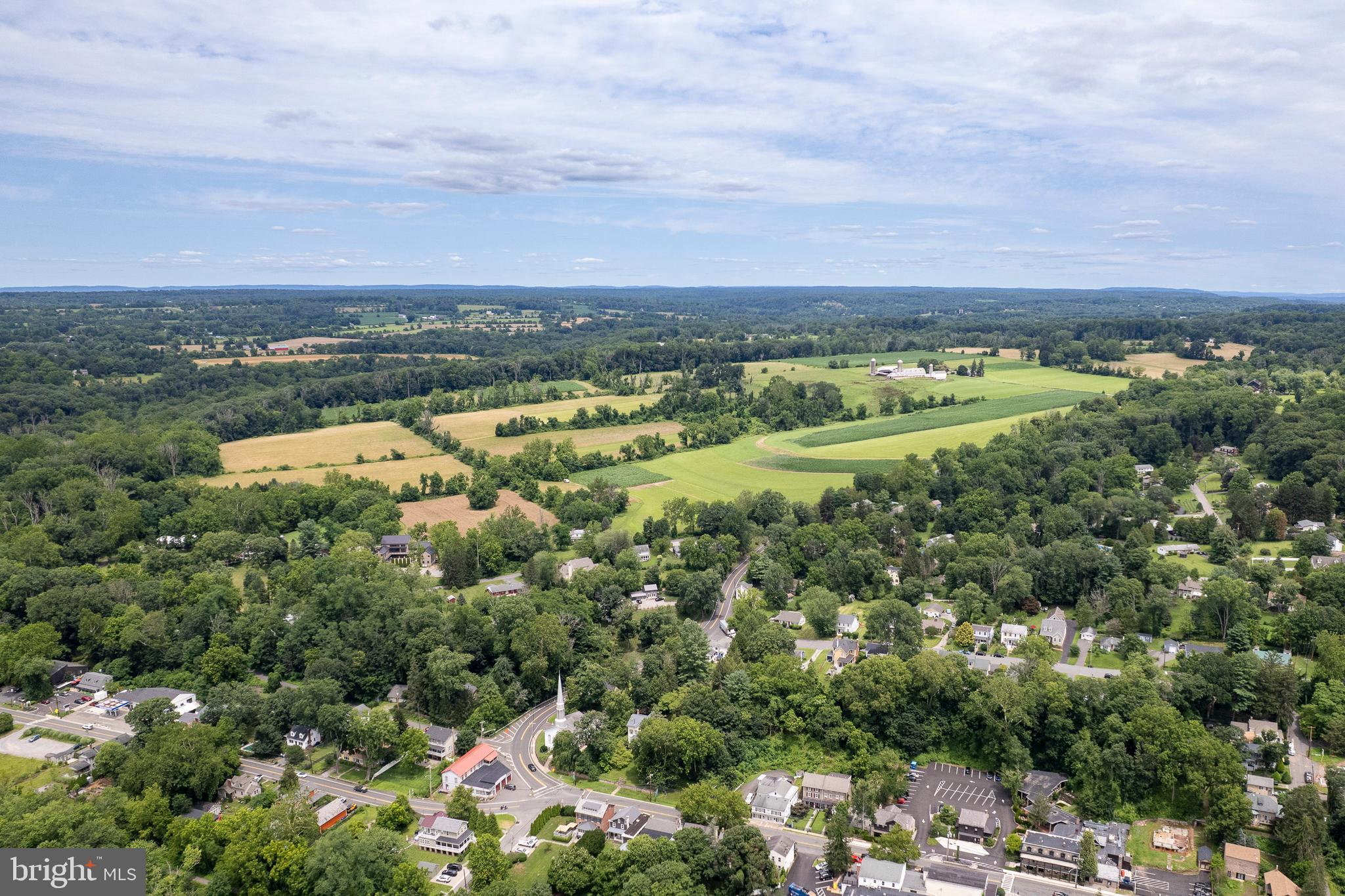 960 Sergeantsville Road Stockton, NJ 08559 - Photo 24 of 26 a view of a city with mountains in the background
