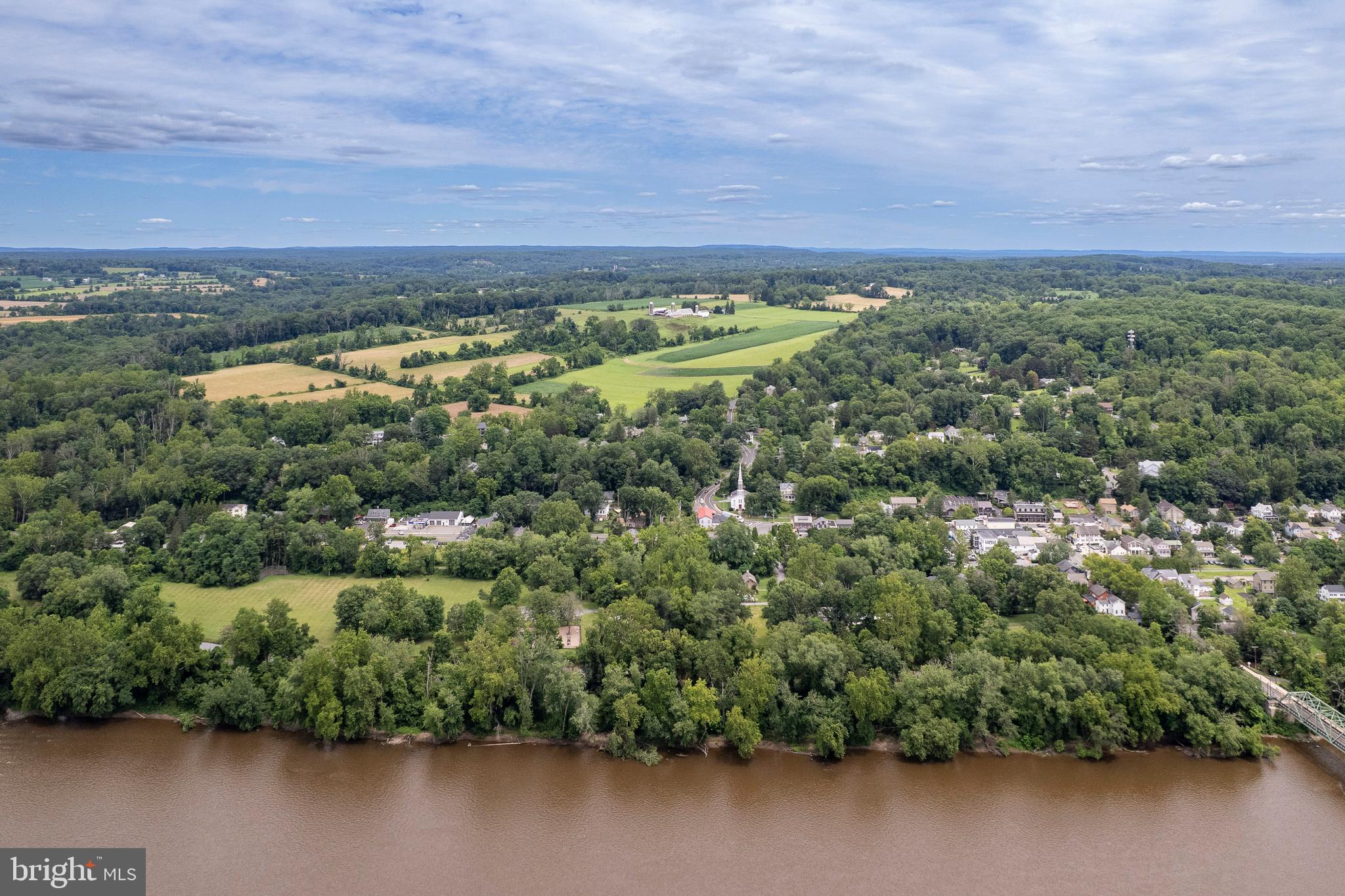 960 Sergeantsville Road Stockton, NJ 08559 - Photo 25 of 26 an aerial view of a houses with ocean view