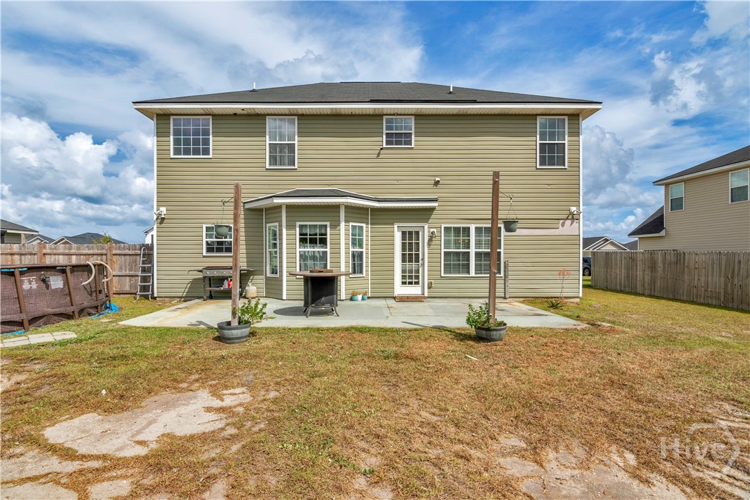 223 Rutledge Drive Hinesville, GA 31313 - Photo 33 of 35 Large Backyard