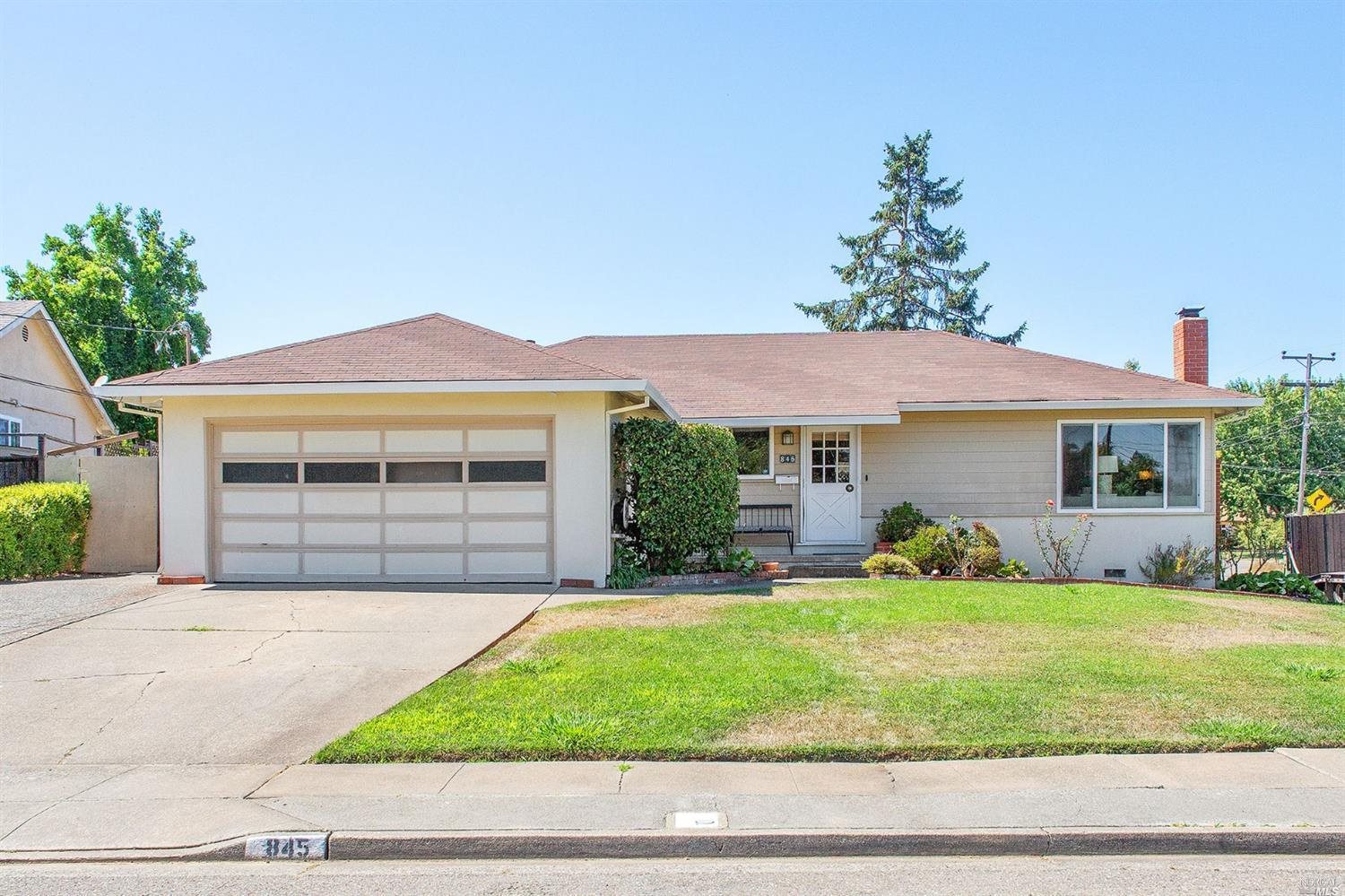 845 Rae Lane Novato, CA 94947 - Photo 1 of 1 a front view of a house with a yard and porch