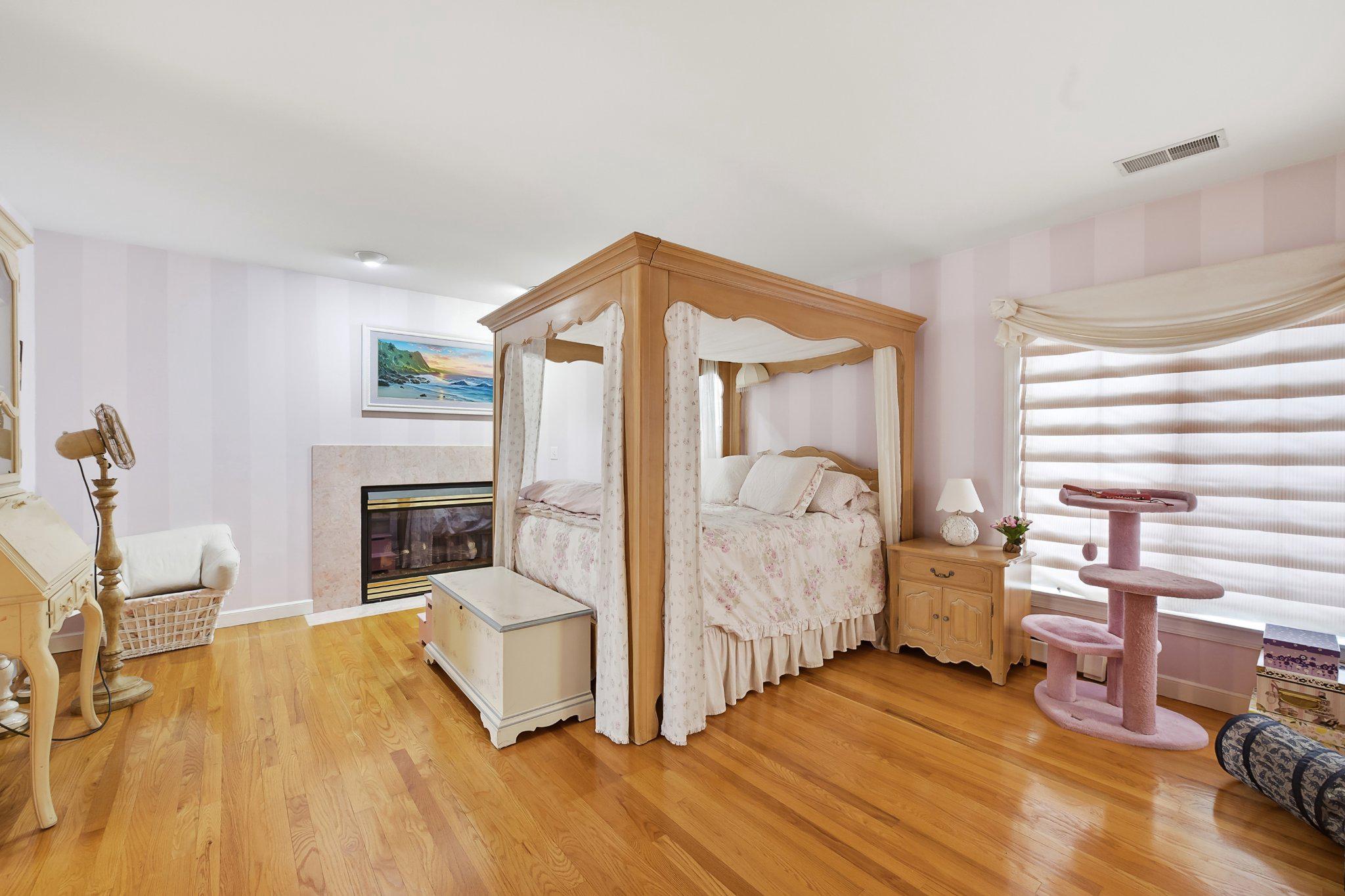 6688 Haasadahl Road Allentown, PA 18106 - Photo 16 of 31 Primary bedroom with fireplace