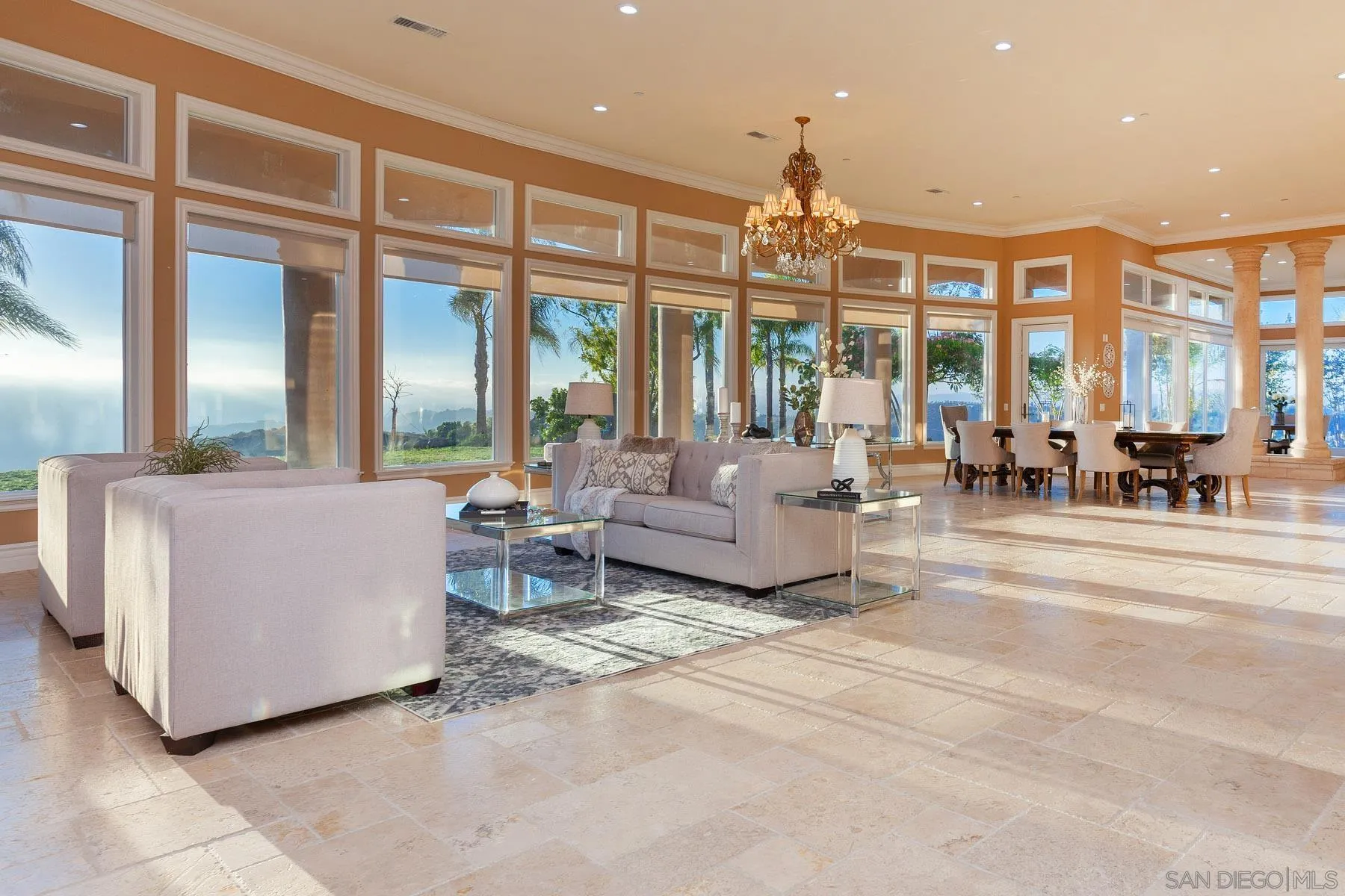 29314 Twin Oaks Valley Road Vista, CA 92084 - Photo 13 of 74 a living room with furniture and a large window