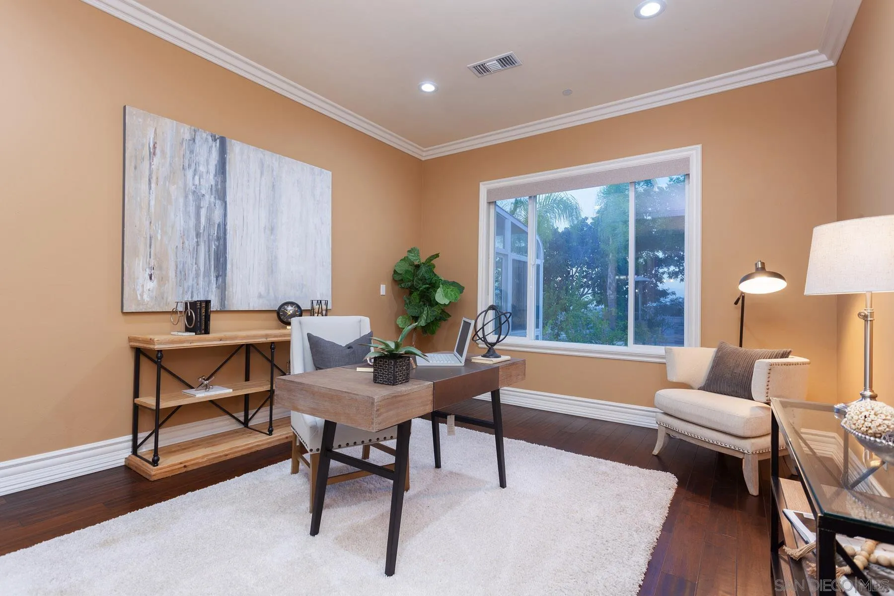 29314 Twin Oaks Valley Road Vista, CA 92084 - Photo 37 of 74 a living room with furniture and a window