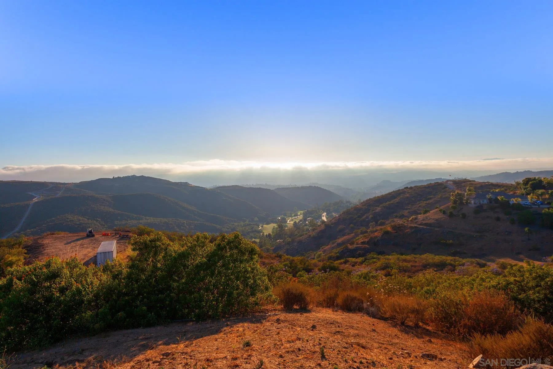 29314 Twin Oaks Valley Road Vista, CA 92084 - Photo 70 of 74 a view of sunset and mountains