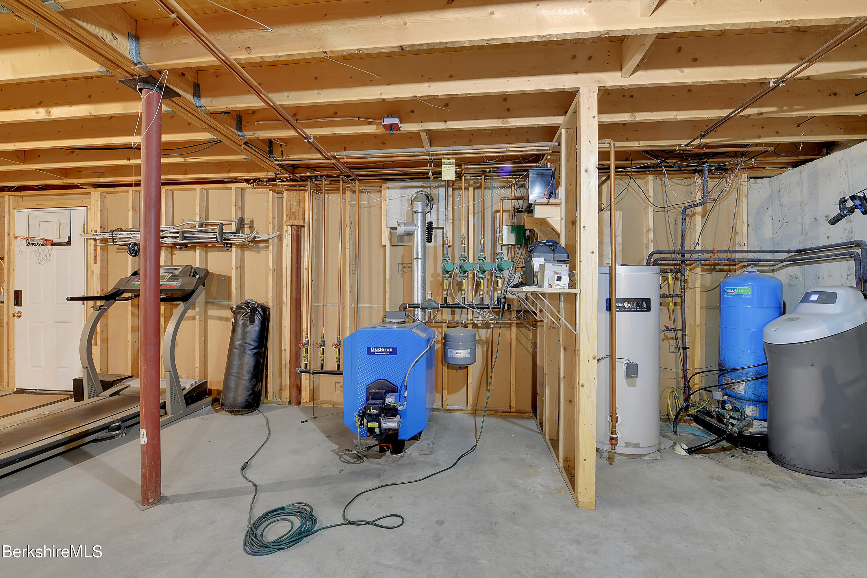 3 Ridge Street Tyringham, MA 01238 - Photo 30 of 38 a view of a room with gym equipment