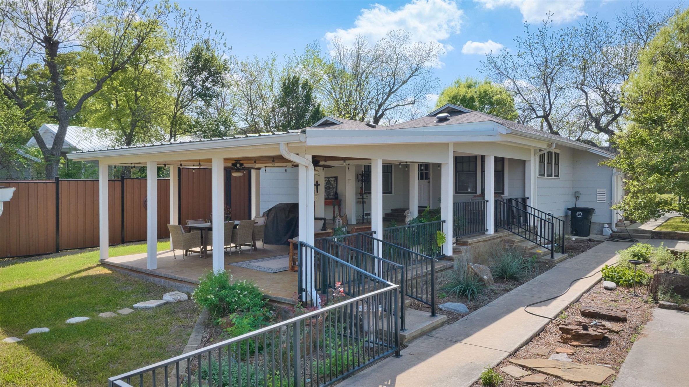 761 Post Hill Street Mason, TX 76856 - Photo 12 of 25 a view of a house with backyard and garden