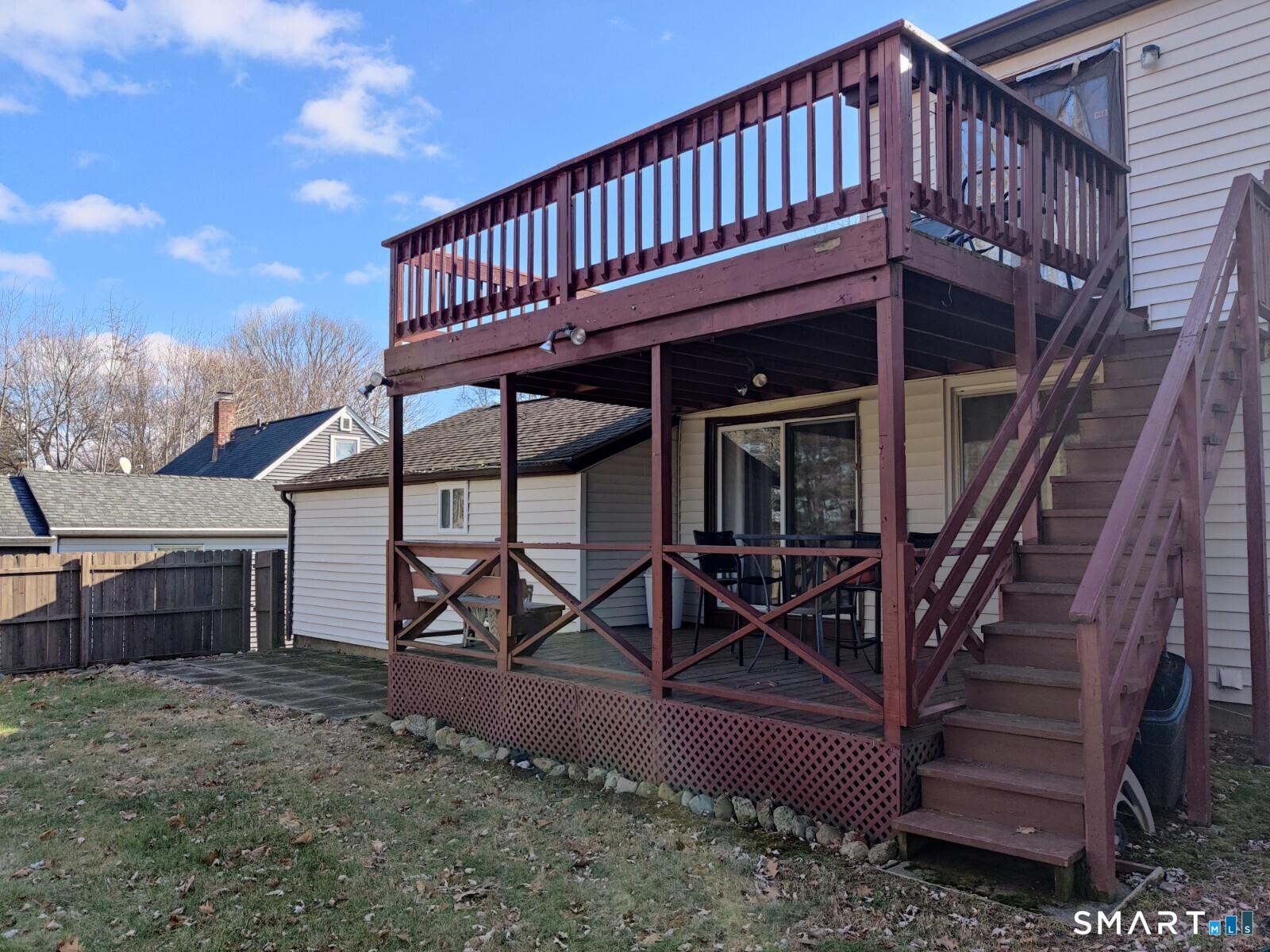 100 Loftus Circle Bridgeport, CT 06606 - Photo 16 of 16 a view of a house with a deck
