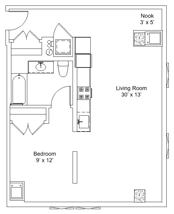 171 North Aberdeen Street, Unit 912 Chicago, IL 60607 - Photo 12 of 21 unknown