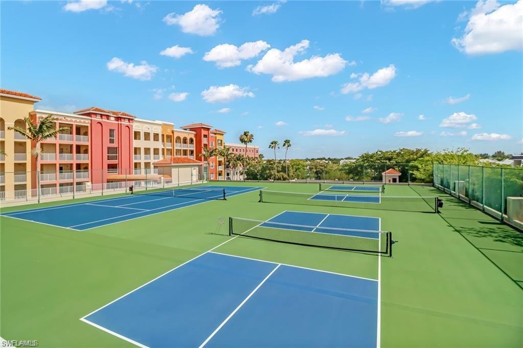 401 Bayfront Place, Unit 3207 Naples, FL 34102 - Photo 15 of 22 View of tennis court with community basketball court