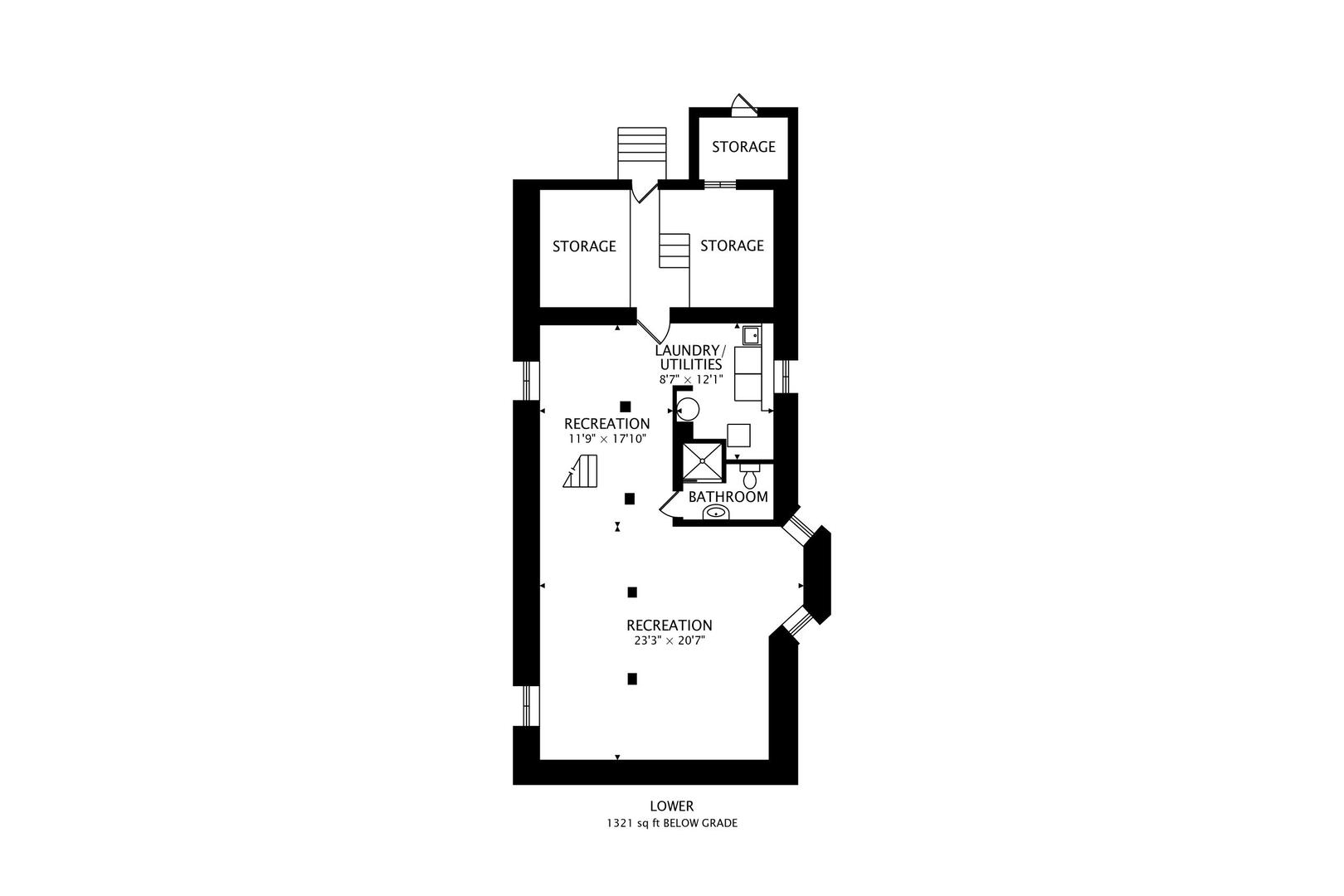 256 Blackhawk Road Riverside, IL 60546 - Photo 65 of 73 a picture of floor plan