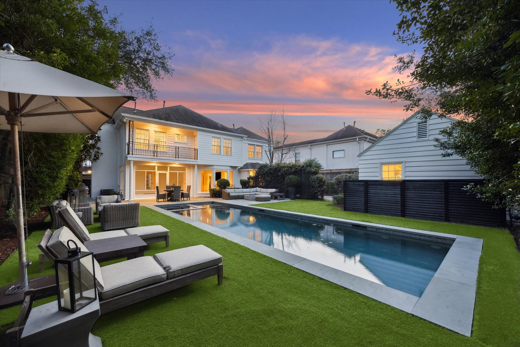 2440 Inwood Drive Houston, TX 77019 - Photo 25 of 25 a view of a house with pool table and chairs