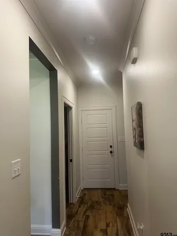 a view of bathroom with dual sinks