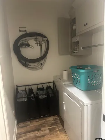 a close view of utility room