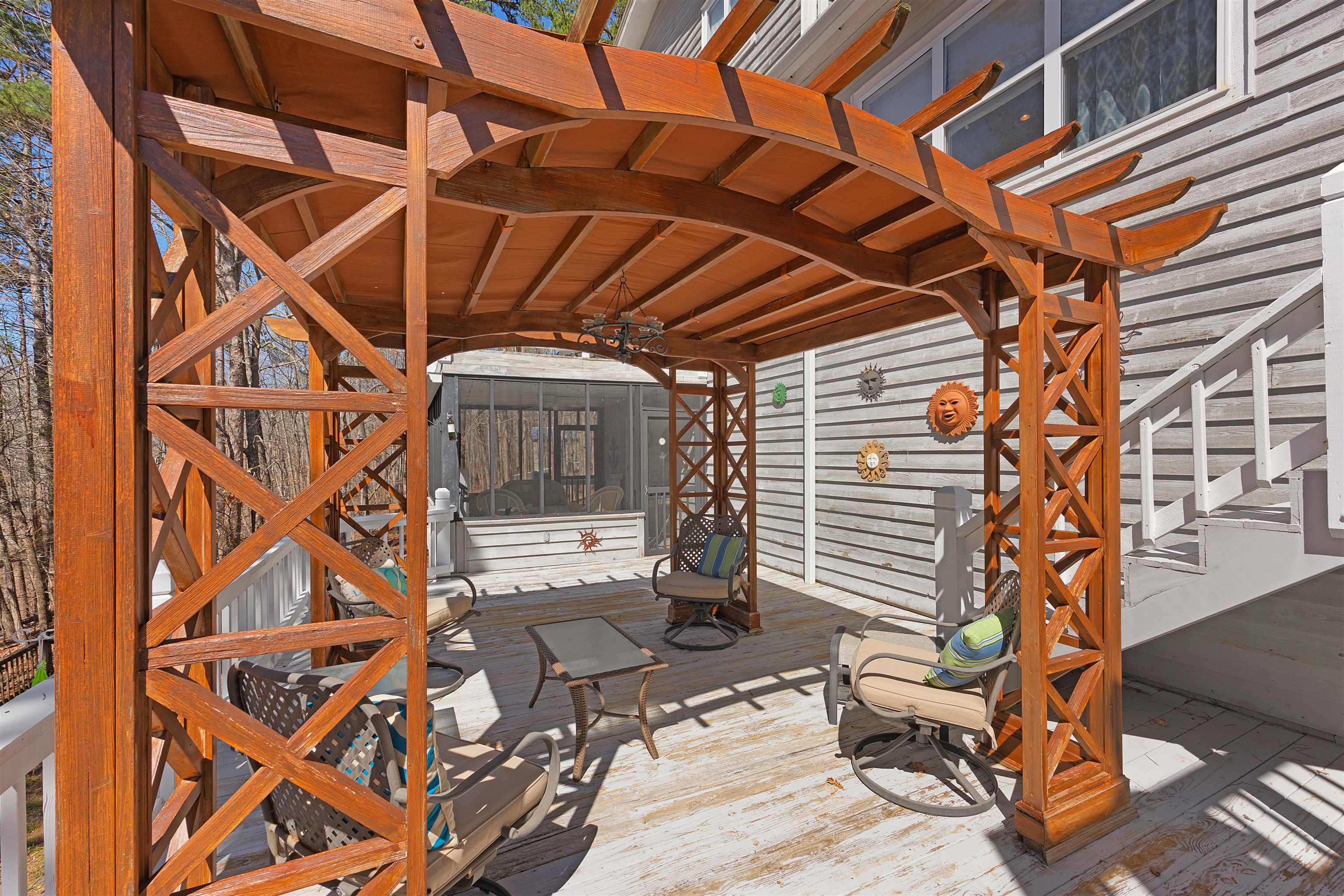 110 Falling Leaf Lane Counce, TN 38326 - Photo 26 of 31 a patio with table and chairs
