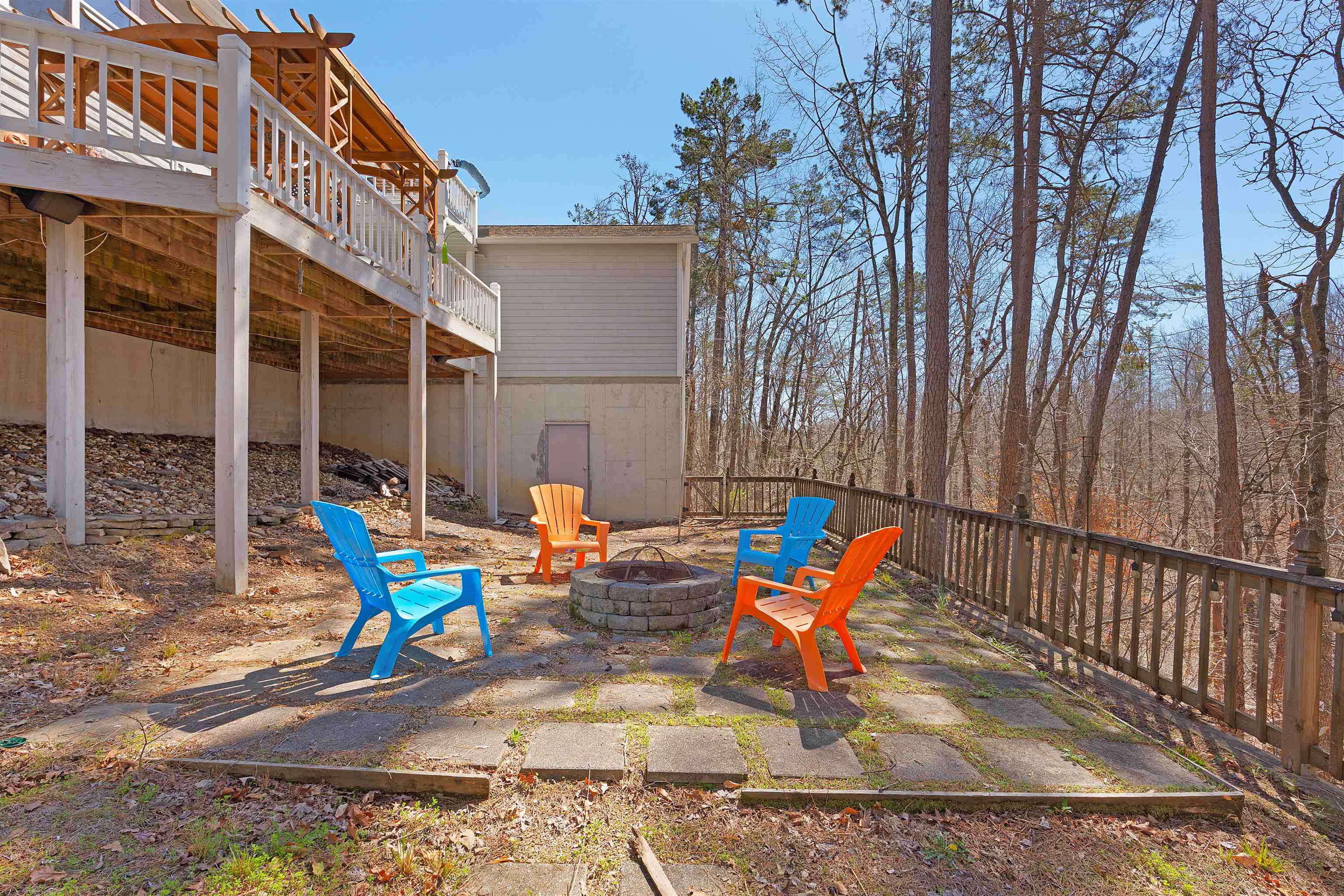 110 Falling Leaf Lane Counce, TN 38326 - Photo 28 of 31 a backyard of a house with seating space