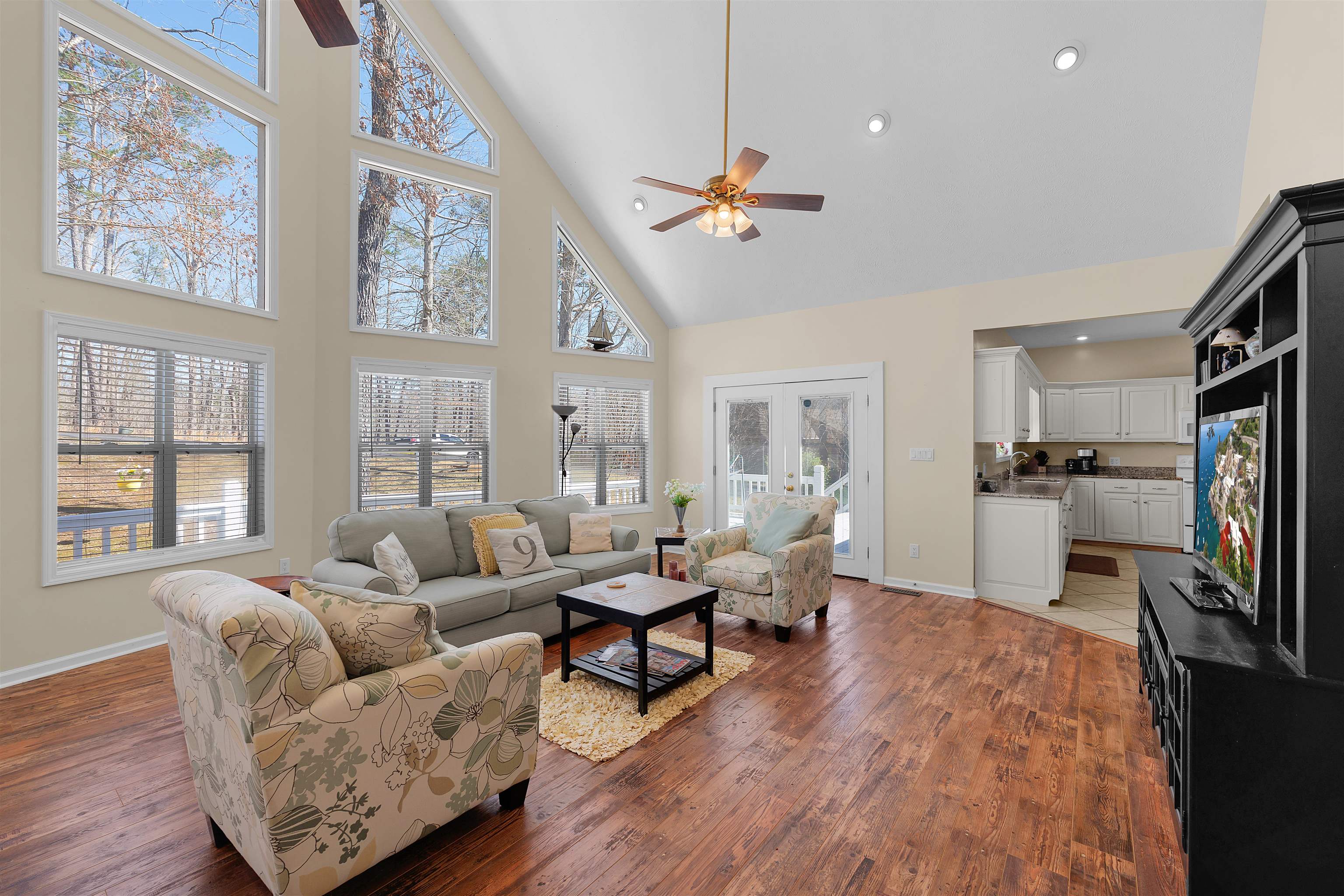 110 Falling Leaf Lane Counce, TN 38326 - Photo 4 of 31 a living room with furniture and a flat screen tv