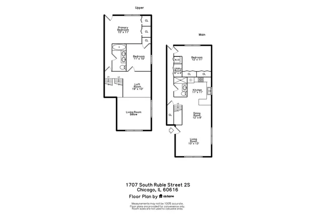 $3,500 | 1707 South Ruble Street, Unit 2S, Chicago, IL 60616
