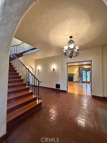 a view of a livingroom with a fireplace