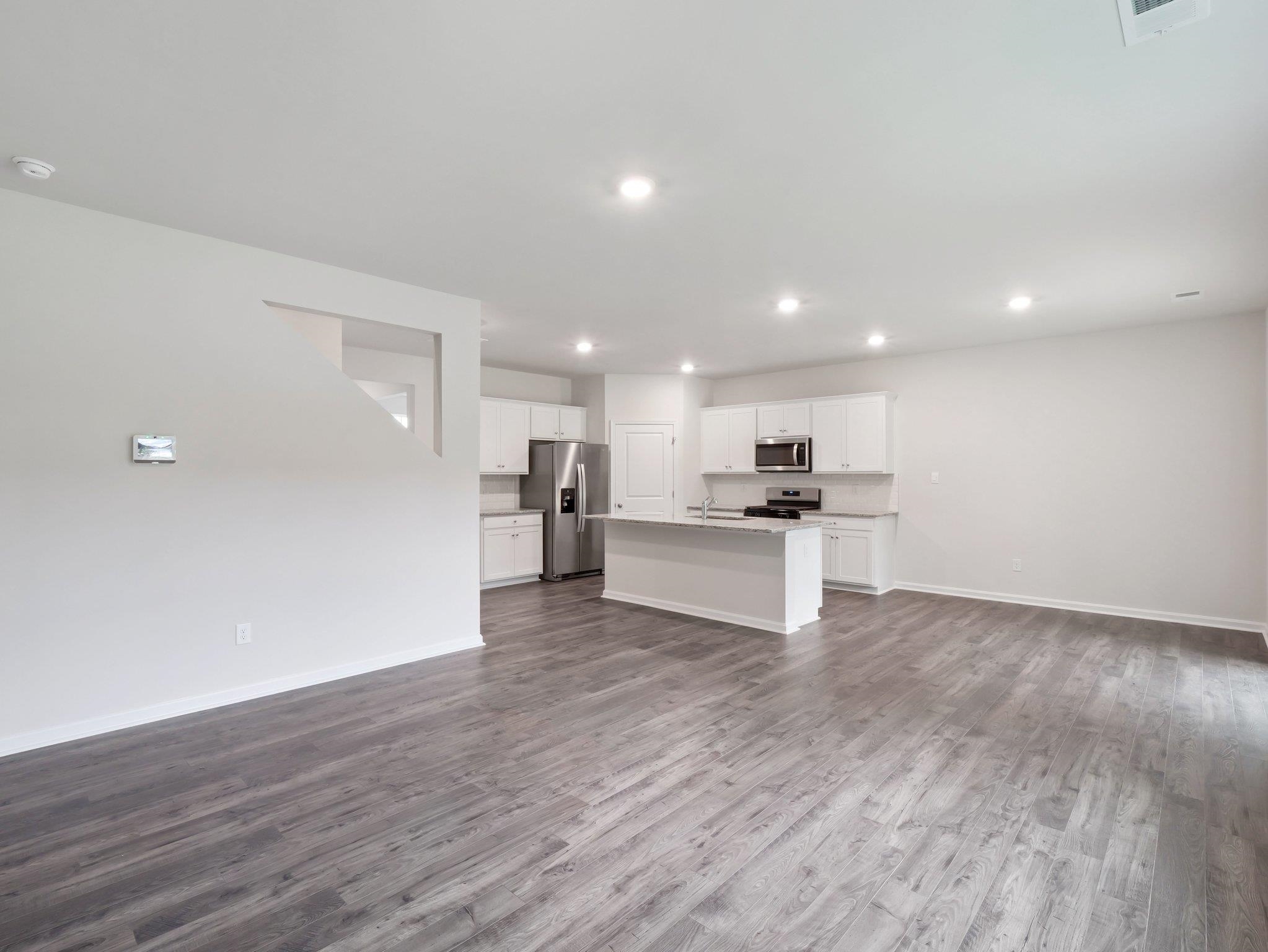500 Rachel Drive Penn Laird, VA 22846 - Photo 5 of 30 a view of kitchen with kitchen island wooden floor and center island