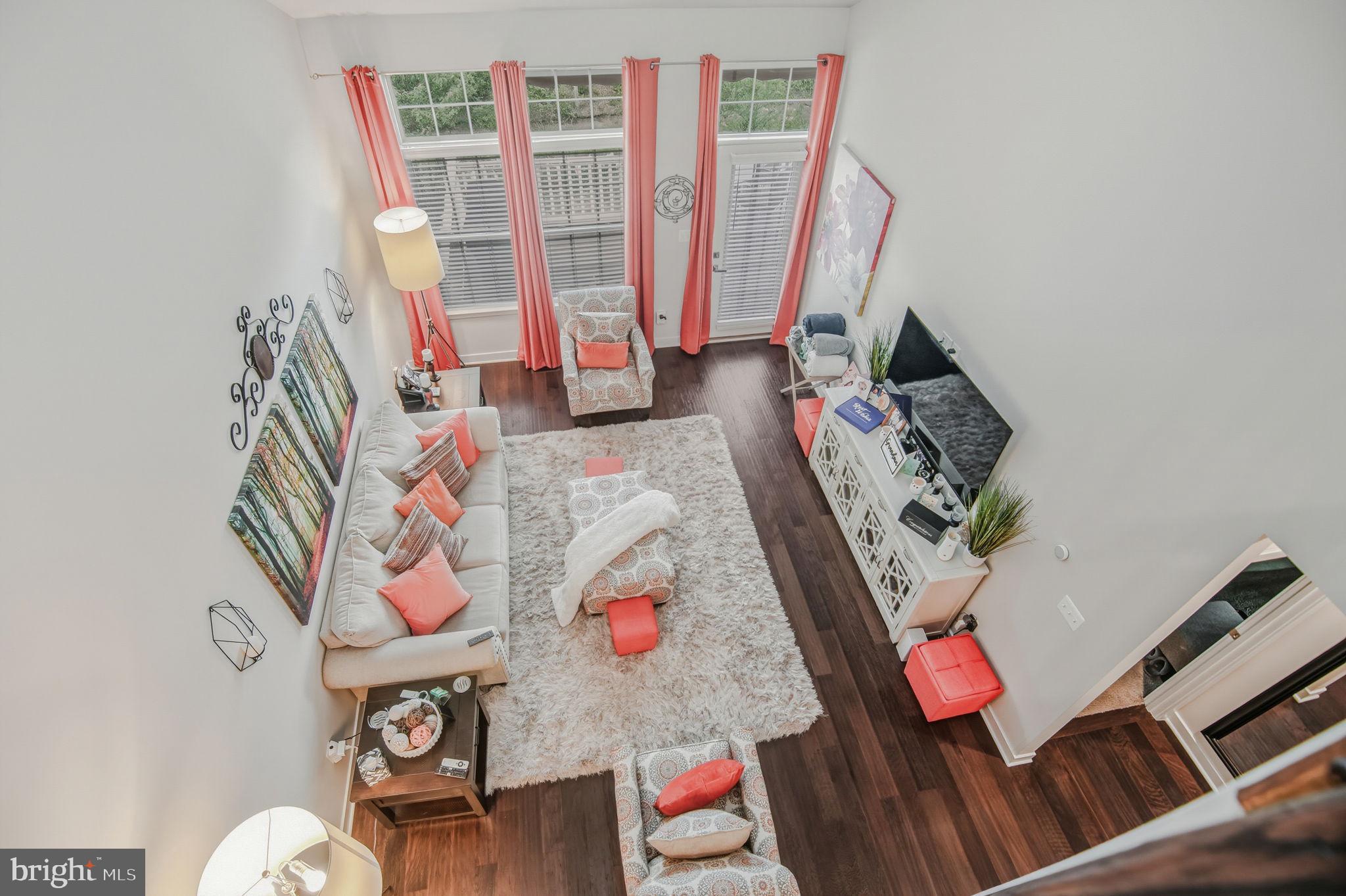 18208 Red Mulberry Road Dumfries, VA 22026 - Photo 22 of 53 Living Room From Upper Level Loft