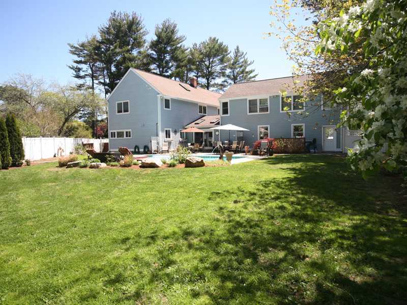 27 Middlesex Road Darien, CT 06820 - Photo 20 of 20 a view of a house with backyard porch and sitting area