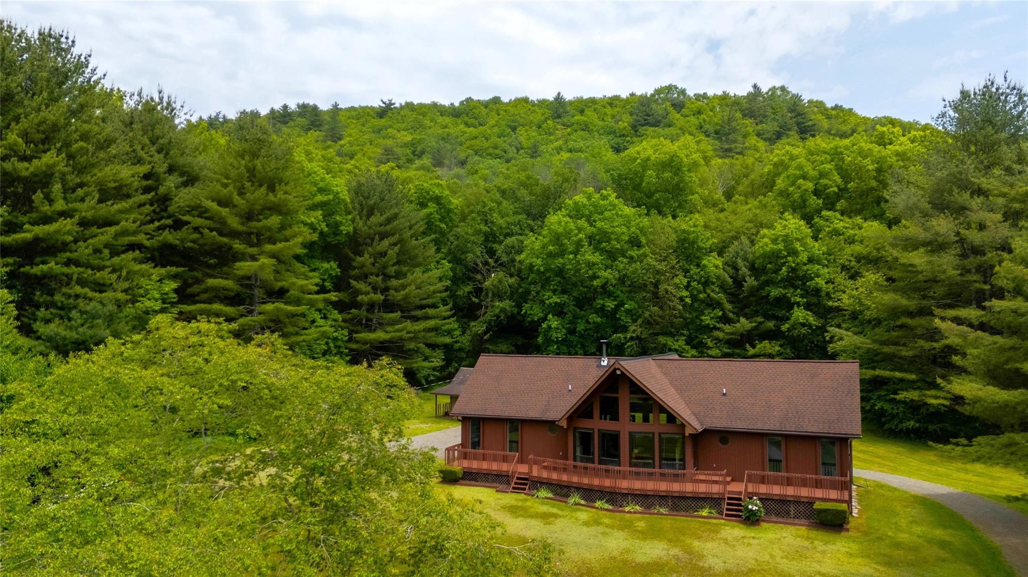 600 Peters Road Hancock, NY 13783 - Photo 1 of 1 View of subject property featuring a forest