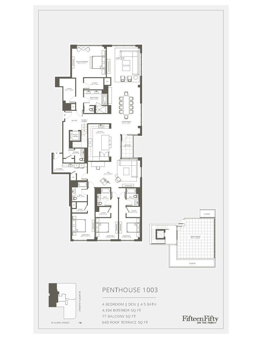 1550 North Clark Street, Unit 1003 Chicago, IL 60610 - Photo 4 of 30