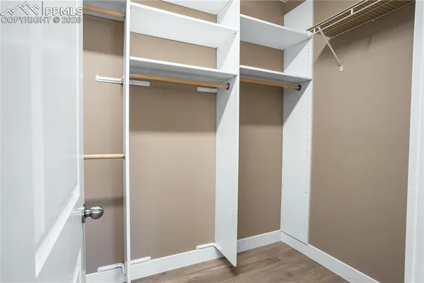 a view of closet