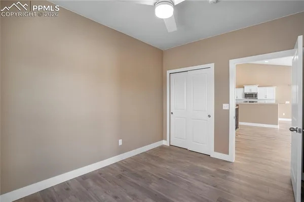 wooden floor in an empty room
