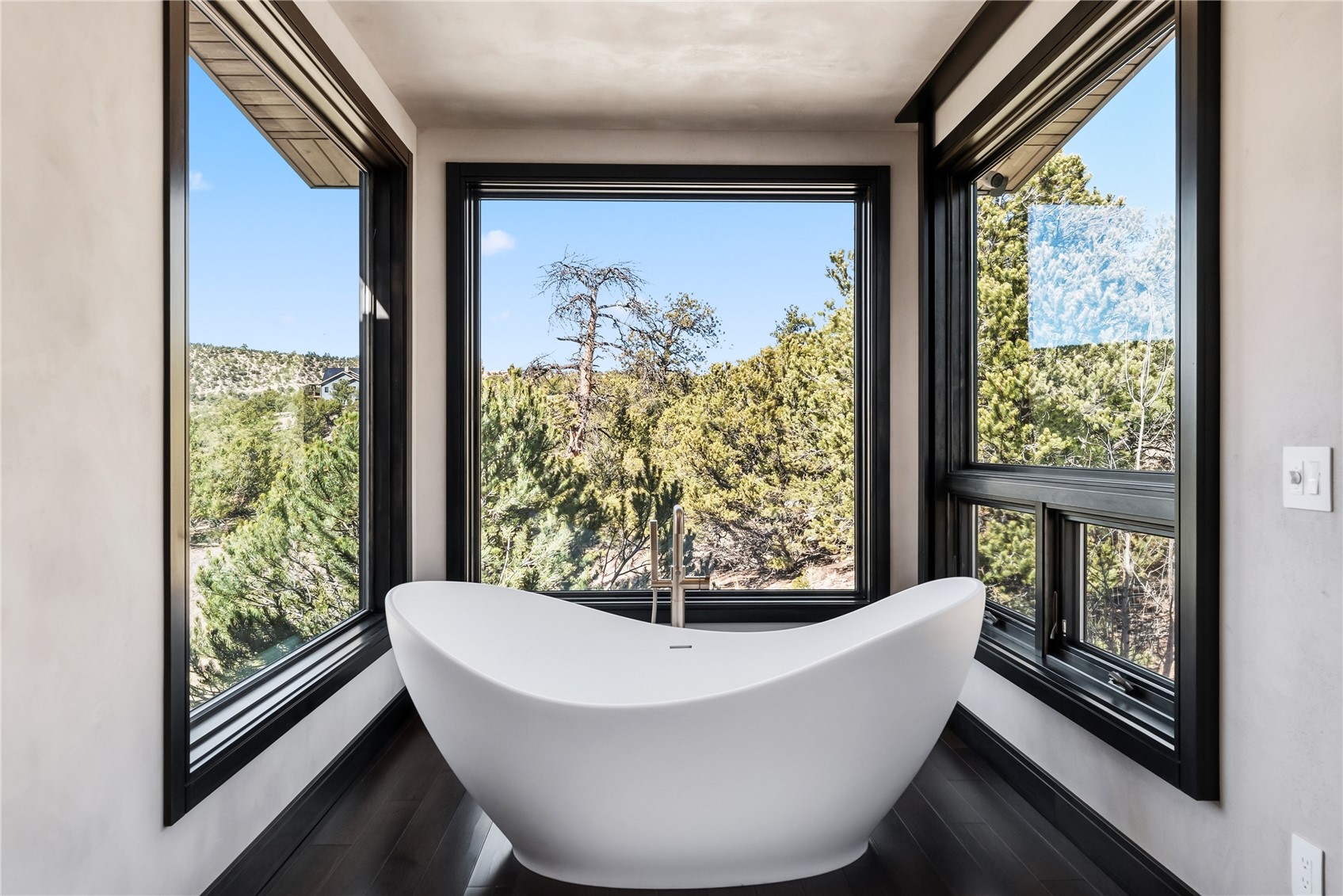 21261 Broadview Road Nathrop, CO 81236 - Photo 26 of 49 a white bath tub sitting in a window