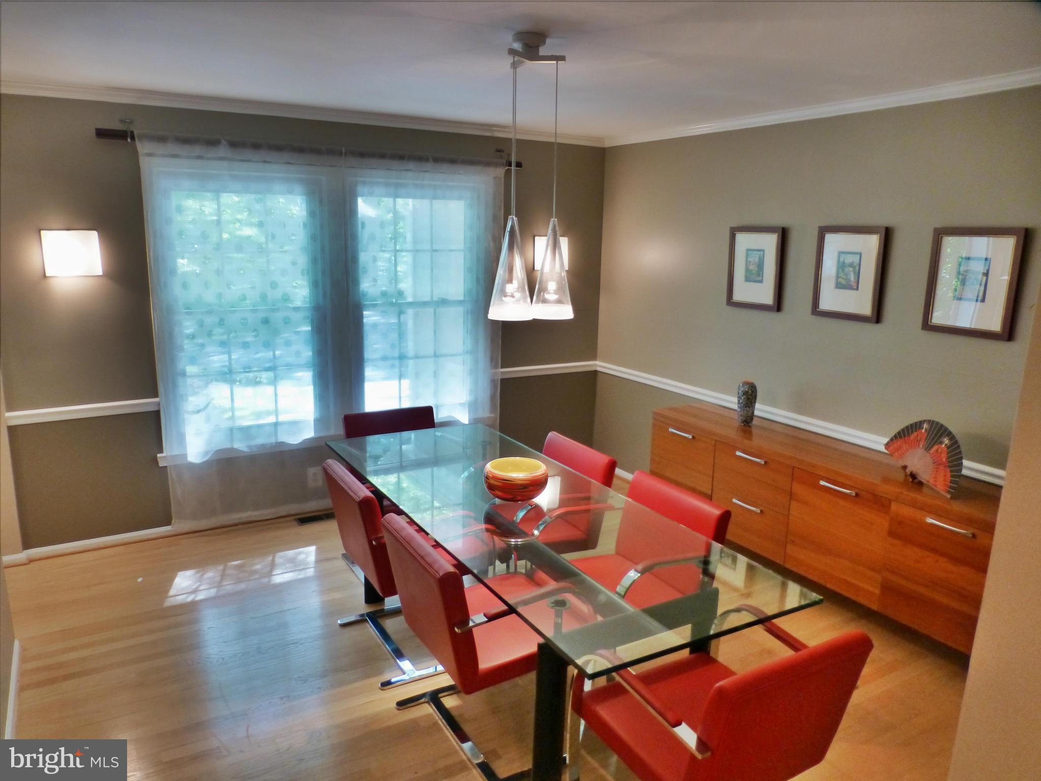 1866 Post Oak Trail Reston, VA 20191 - Photo 3 of 19 a dining room with furniture and window