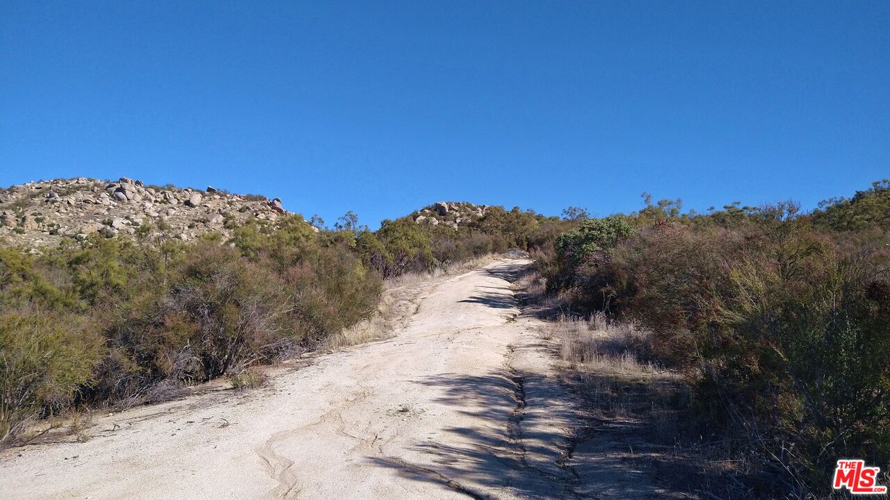 4 Sycamore Falls Road Aguanga, CA 92536 - Photo 37 of 67 a view of a dry yard with trees