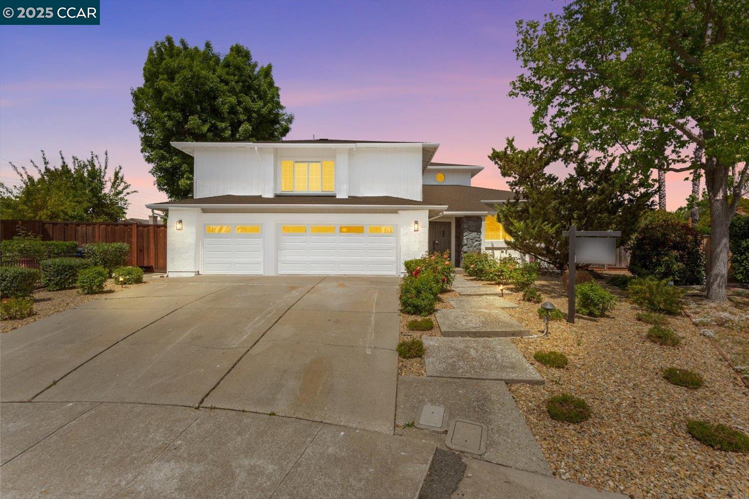 110 Santa Rosa Place San Ramon, CA 94583 - Photo 1 of 1 a front view of a house with yard